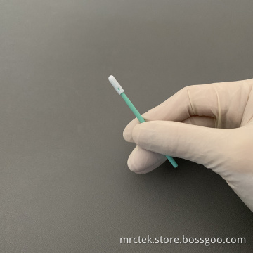 MFS-742 Mini Narrow Head Foam Cleanroom laundered swab